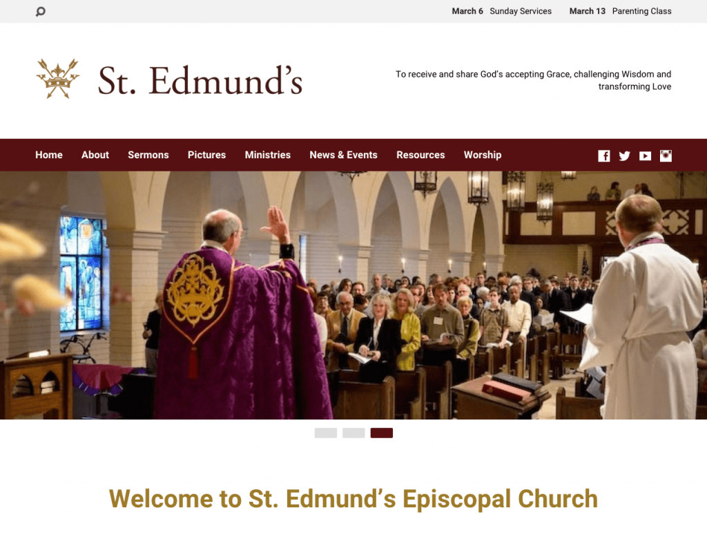 St. Edmund's Home Page